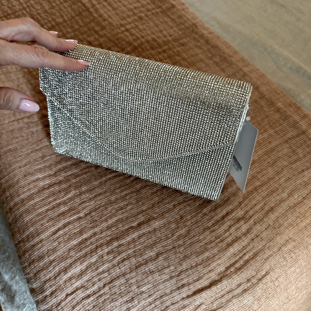 🆕Silver Sparkling Clutch